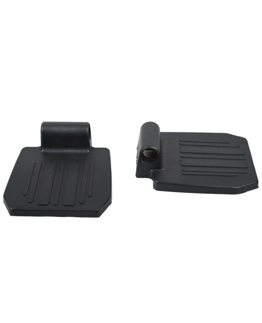 POGGIAPIEDI IN PLASTICA - coppia - ricambio per 43270-5