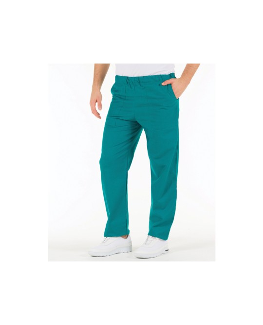 PANTALONI COTONE - verdi - XS