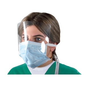 MASKOP con maschera trasparente - con lacci