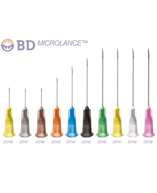 AGO BD MICROLANCE 25G - 0,50x16 mm - arancione