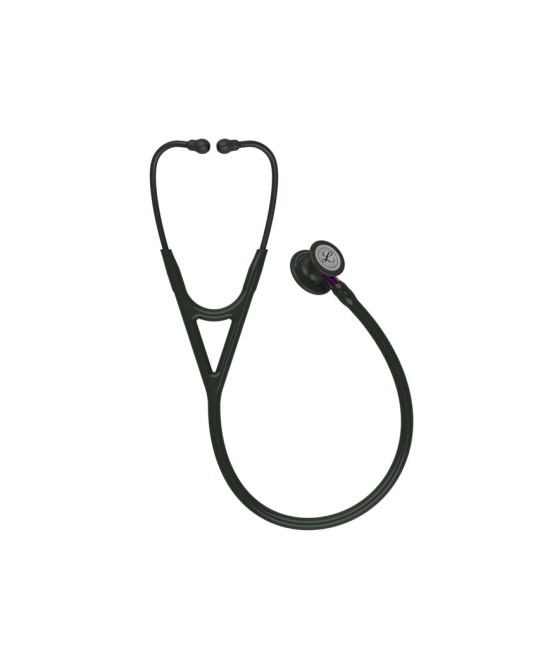 LITTMANN CARDIOLOGY IV - 6203 - nero - finiture nere / conn. viola
