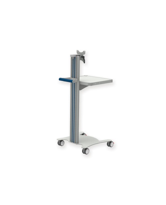 CARRELLO SUPER EASY - con ripiano e supp. monitor