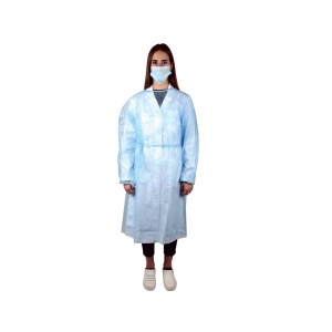 CAMICE MONOUSO 25g/m2 120x150 cm - misura L - non sterile