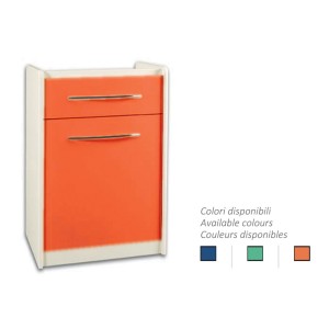 CASSETTIERA MOBILE GE6LP sotto lavello 49 cm - colore a scelta