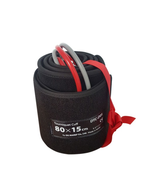 BRACCIALE DOPPIO 80x15 cm gamba M - rosso