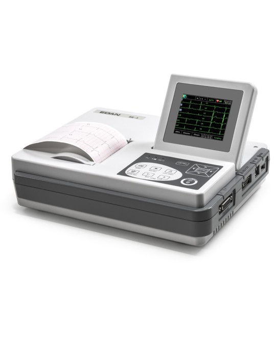 ECG SMART SE-3C - 3 canali con monitor ed interpret.