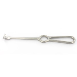 RETRATTORE VOLKMAN 3 denti smussi - 22 cm