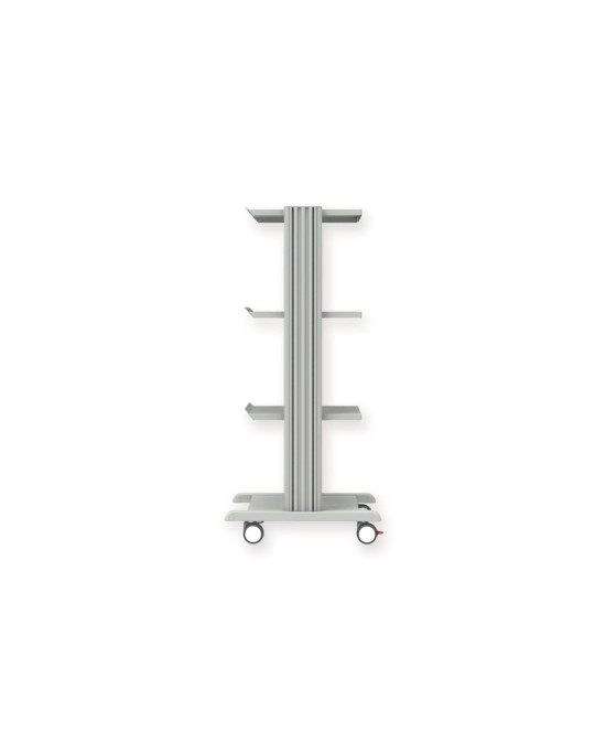 CARRELLO SMART - 3 ripiani 40x36 cm + base
