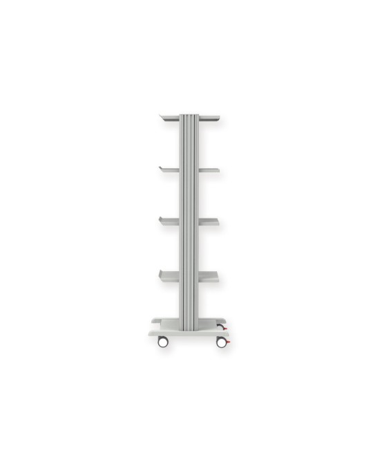 CARRELLO SMART - 4 ripiani 40x36 cm + base