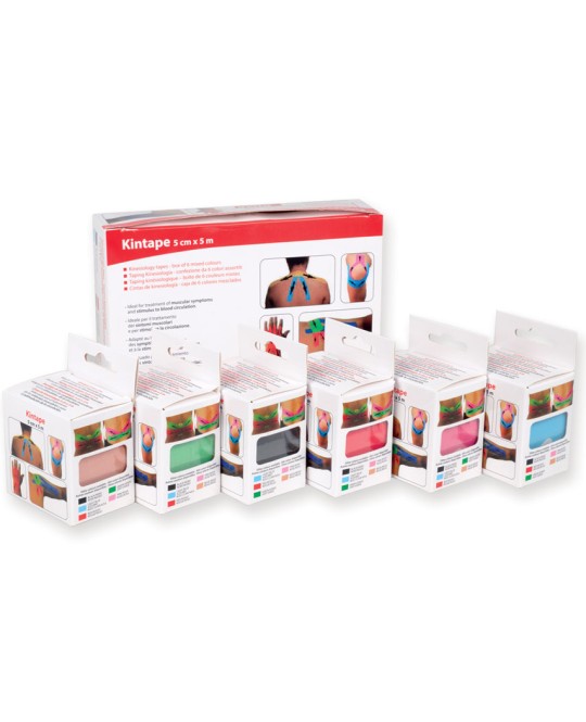 TAPING KINESIOLOGIA 5 m x 5 cm - rosso