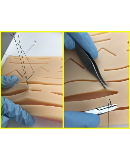 PAD ESERCITAZIONE SUTURA CON RETE