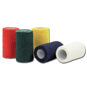 BENDA ELASTICA COESIVA 4 m x 6 cm - blu