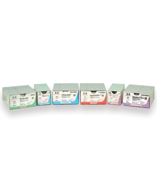 SUTURA ASSORBIBILE ETHICON VICRYL PLUS - 3/0 ago 17 mm