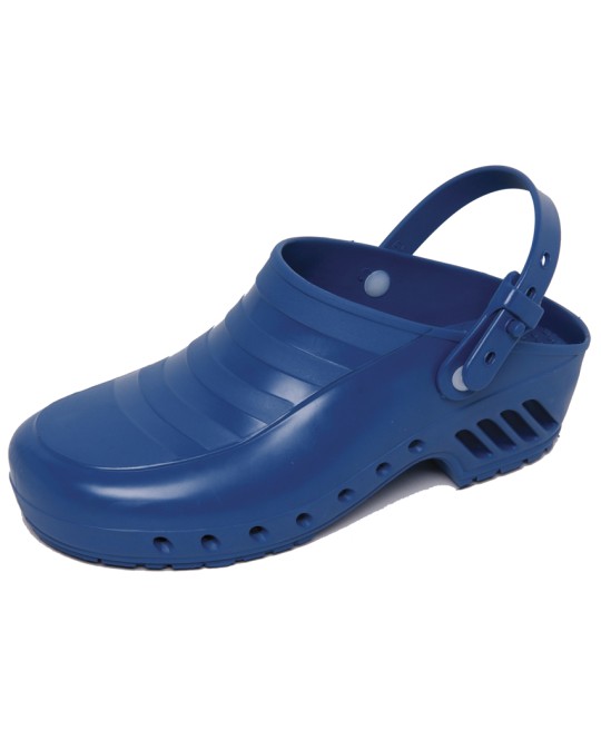 ZOCCOLI BLU - senza fori con cinturino - 35