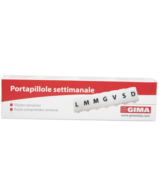 PORTAPILLOLE SETTIMANALE