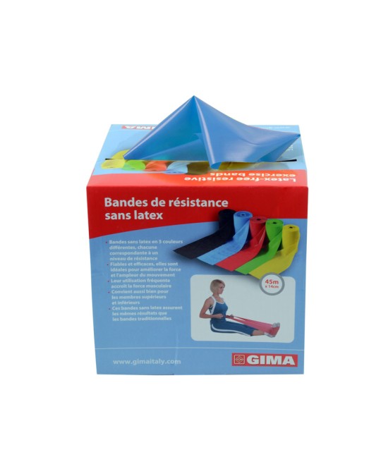 BANDA LATEX-FREE 45 m x 14 cm x 0,35 mm - blu