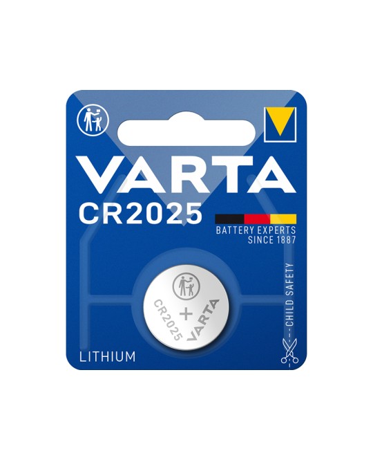 BATTERIA LITIO BOTTONE VARTA 2025