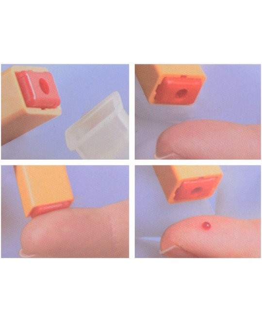 LANCETTE DI SICUREZZA 23G - ad ago automatico