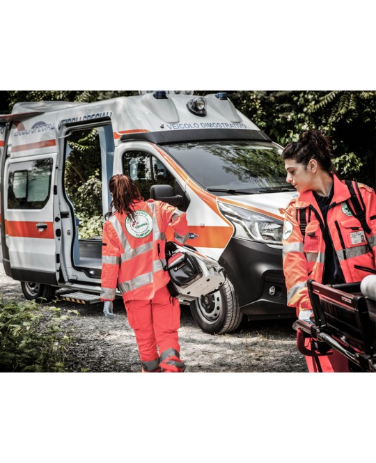 DEFIBRILLATORE RESCUE LIFE 9 con temp, SpO2, NIBP, Pacemaker - inglese