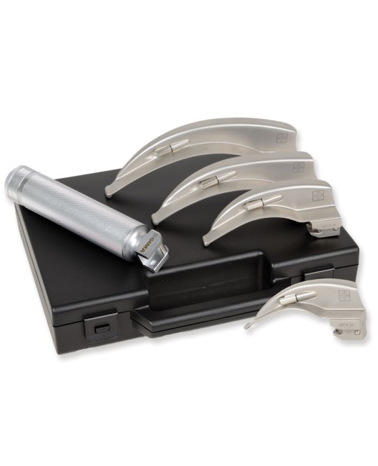 SET LARINGOSCOPIO 4 LAME - Lame Mc Intosh 1-2-3-4