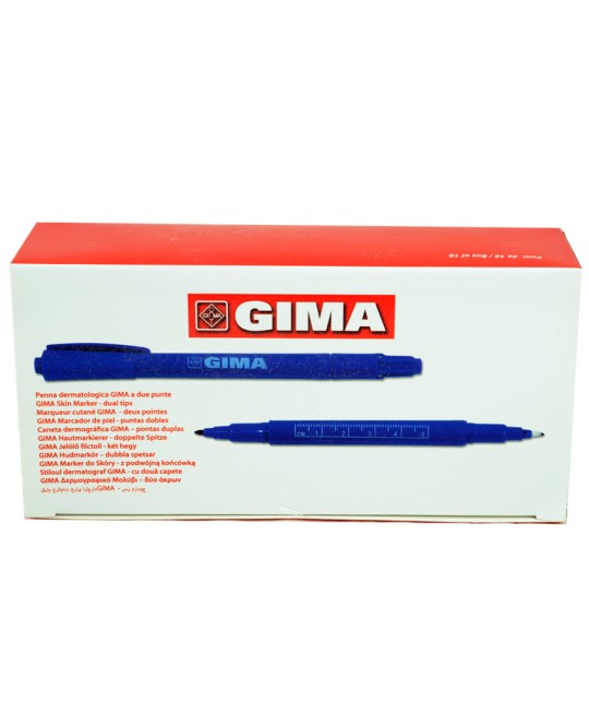 PENNA DERMATOLOGICA GIMA - doppia punta
