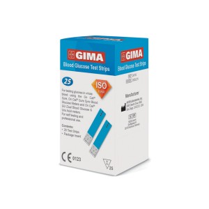 STRISCE GLUCOSIO per GLUCOMETRO GIMA