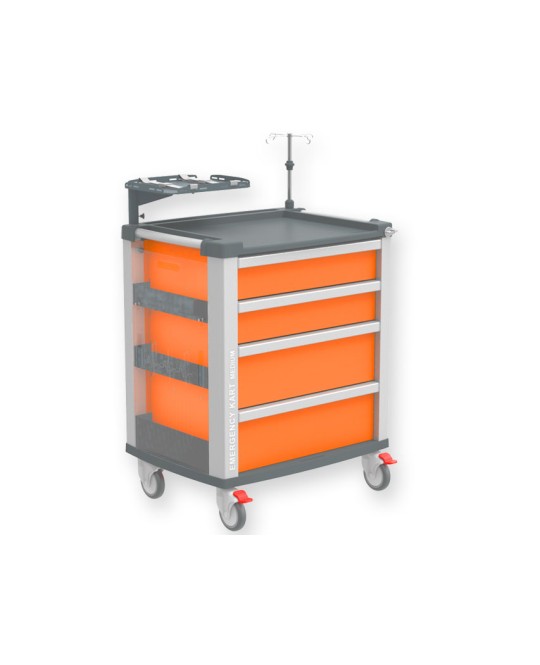 MEDI KART EMERGENZA - arancione