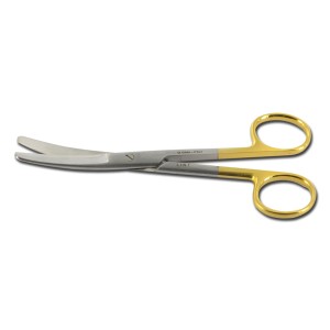 FORBICI CURVE C.T. PUNTE SMUSSE - 14,5 cm