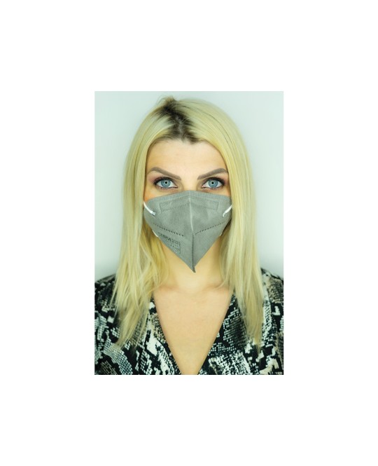 MASCHERINA FFP2 NR COMFYMASK - large - grigio chiaro
