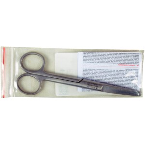 FORBICE CURVA punte alterne - 14,5 cm