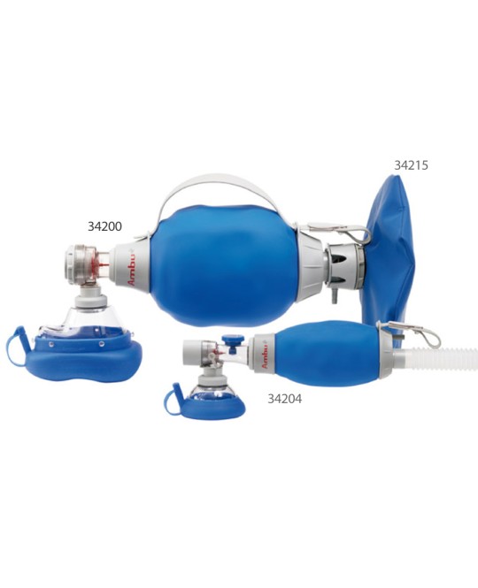 PALLONE AMBU MARK IV - adulti, con mascherina