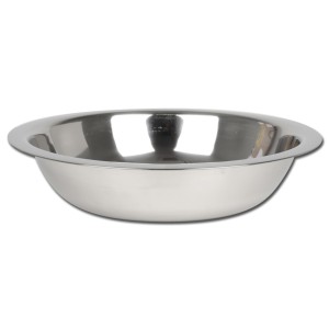 CATINO INOX SENZA BORDO diam 405 h 95 mm