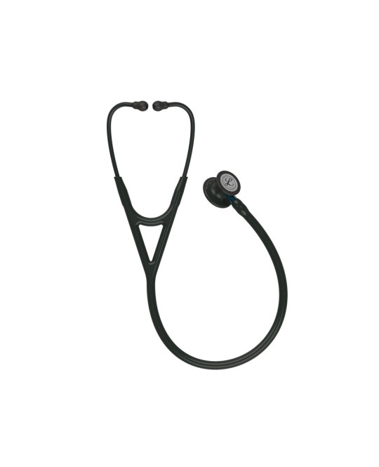 LITTMANN CARDIOLOGY IV - 6201 - nero - finiture nere / conn. blu