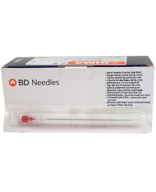 AGHI BD QUINCKE 18G - 1,2x90 mm - rosa