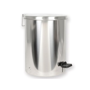 CESTINO RIFIUTI INOX 9,5 l - acciaio INOX