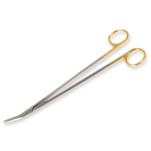FORBICI DEBAKEY POTTS SMITH C.T.-23 cm- ang.25°