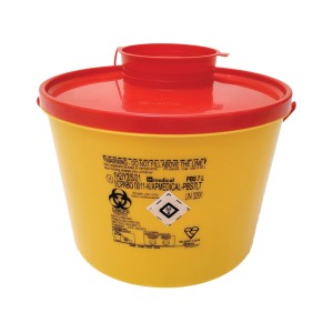 CONTENITORE RIFIUTI TAGLIENTI LINEA PBS - 7 litri