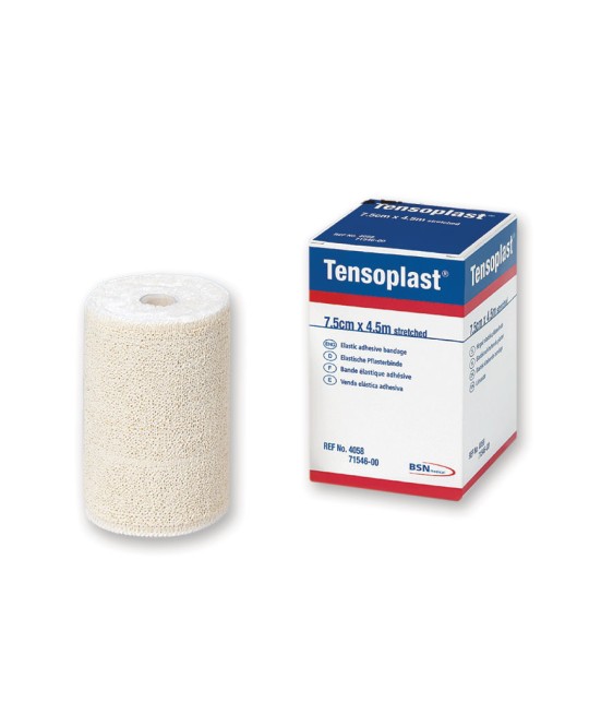 BENDA ELASTICA ADESIVA TENSOPLAST 4,5 m x 7,5 cm