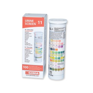 STRISCE URINA IN FLACONE - 11 parametri - professionali