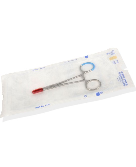 PINZA SPENCER WELLS STERILE - retta - 13 cm