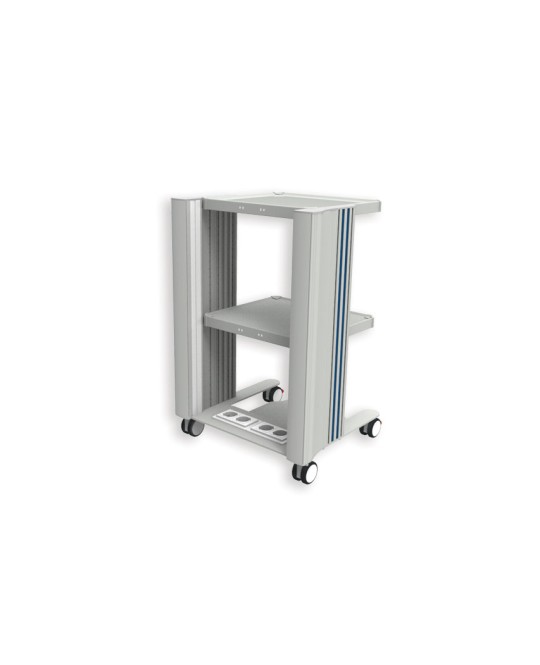 CARRELLO EASY POWER - 2 ripiani 40X36 cm + base