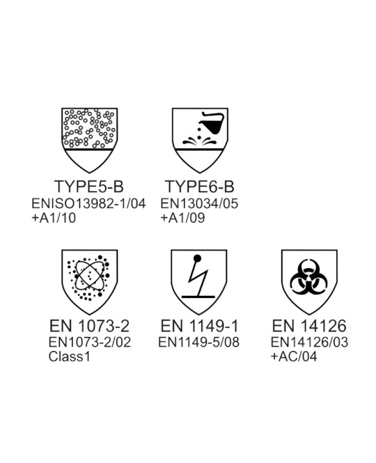 TUTA ISOLANTE BASIC - Tipo 5B-6B - M - monouso