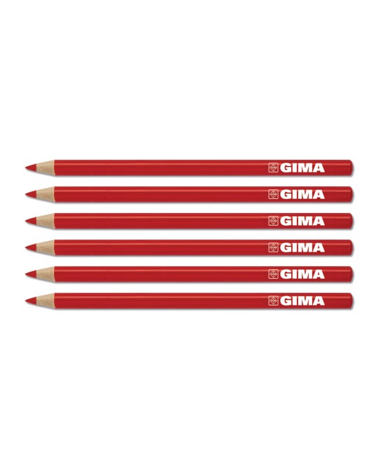 MATITA DERMATOLOGICA GIMA - rossa