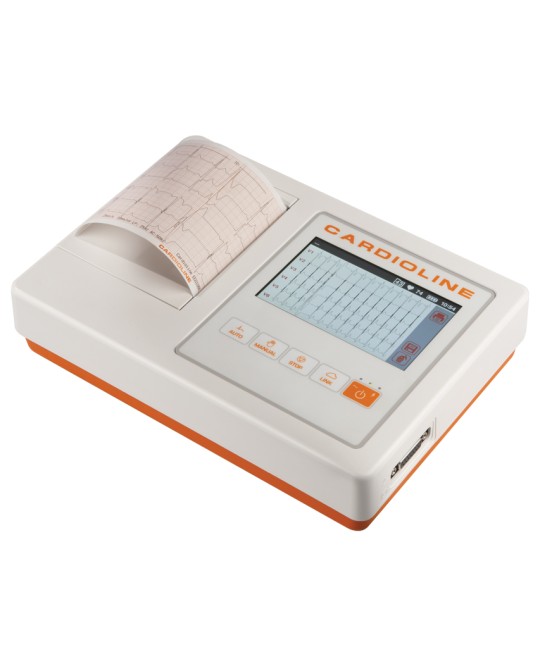 ECG CARDIOLINE 100L BASIC - schermo a colori touch da 5