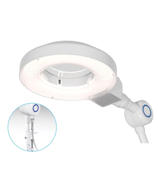 LAMPADA CON LENTE GIMANORD PLUS LED - da tavolo