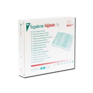 TEGADERM 3M ALGINATE AG argento 10x10 cm