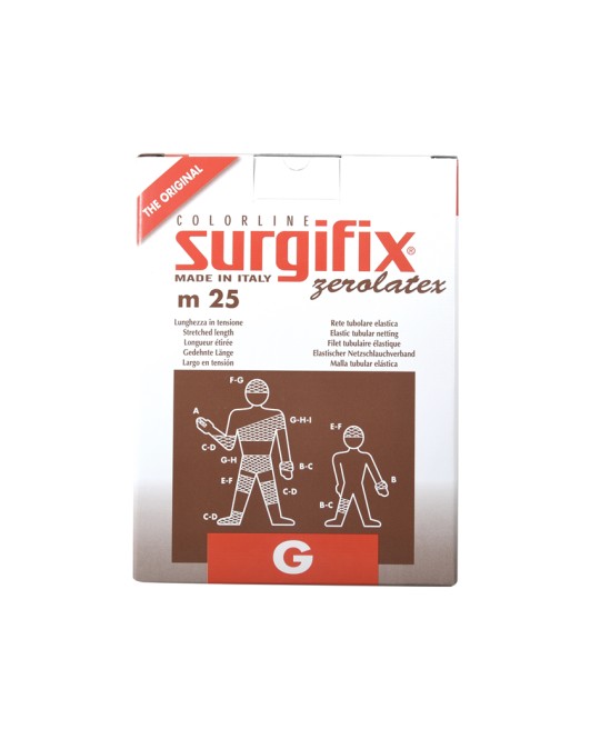 RETE TUBOLARE ELASTICA - calibro G per bacino - latex free