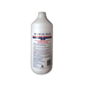MEDICAL SOAP sapone disinfettante, flacone da 1 litro