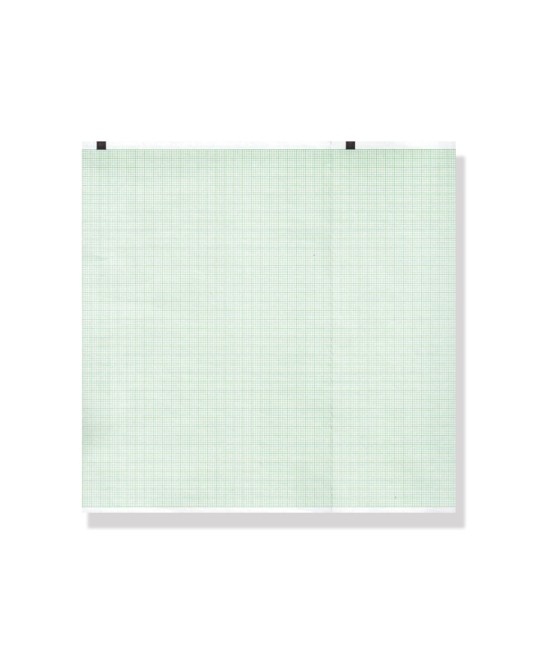Carta termica ECG 210x140 mmxm - pacco griglia verde