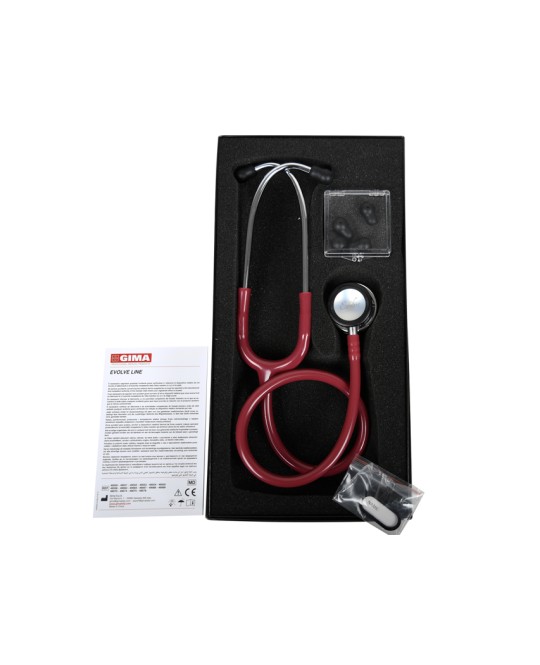 DUOFONO EVOLVE - testa brillante - lira bordeaux